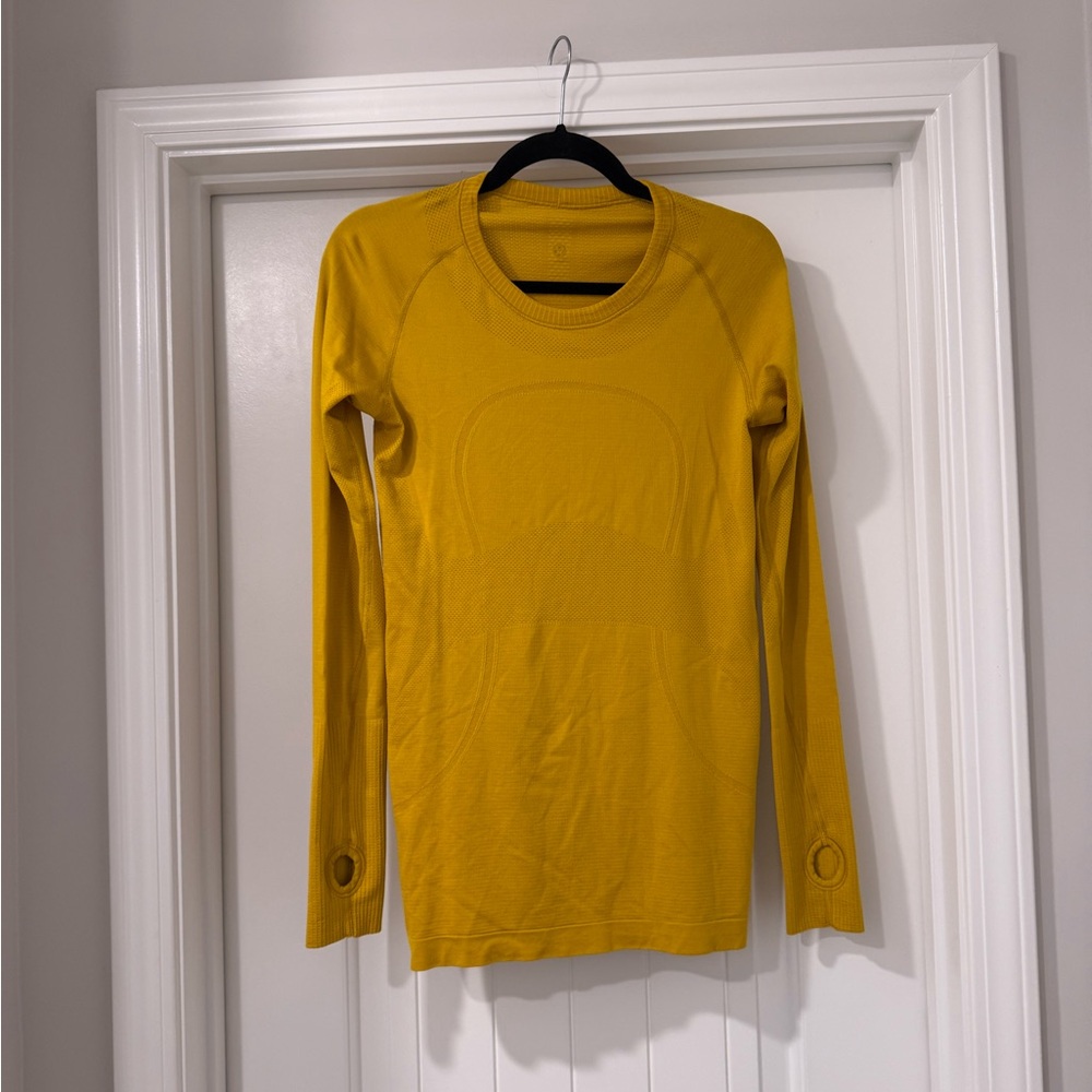 Lululemon Golden Swiftly Long Sleeve